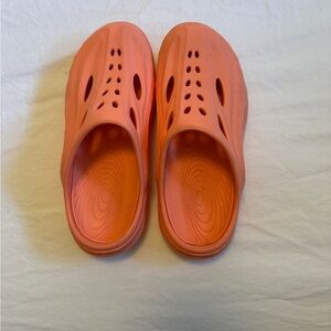 Hoka Orange Slip-On Footwear